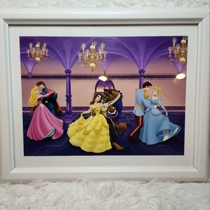 Disney Princess The Royal Ball Framed Art Print Poster 15.5inx12.5in
